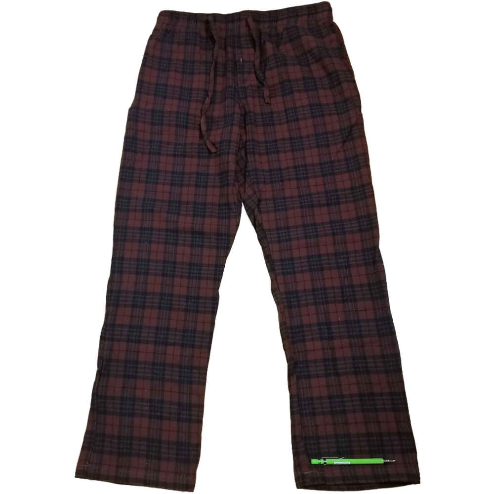 🐵 34"W, men's plaid lounge pj pants by Solatin